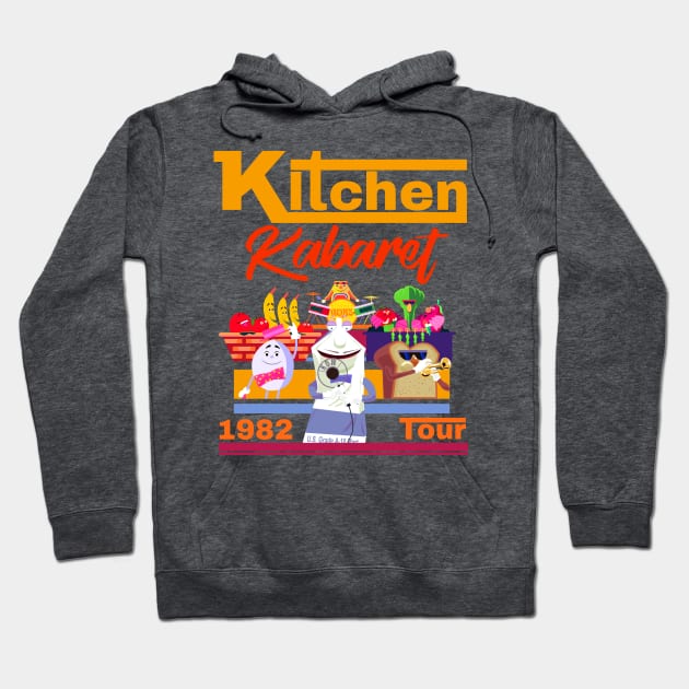 1982 Kitchen Kabaret Tour Hoodie by DeepDiveThreads